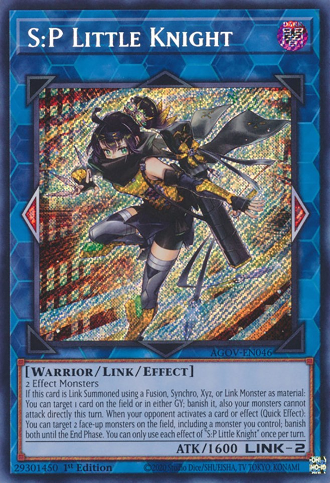 S:P Little Knight [AGOV-EN046] Secret Rare | The Gaming-Verse