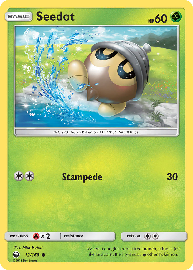 Seedot (12/168) [Sun & Moon: Celestial Storm] | The Gaming-Verse