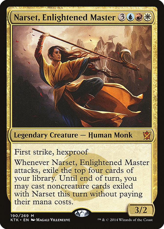 Narset, Enlightened Master [Khans of Tarkir] | The Gaming-Verse