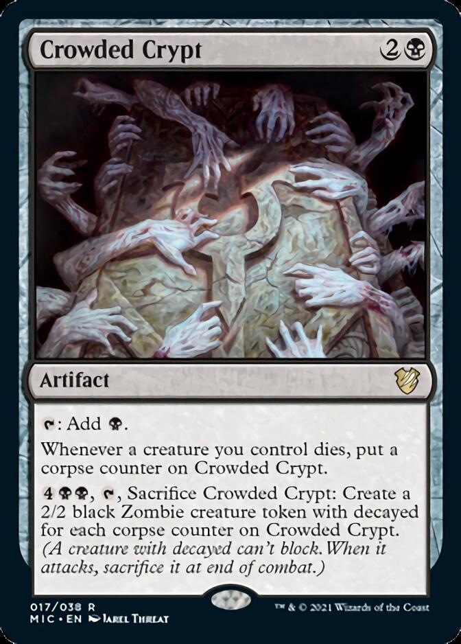 Crowded Crypt [Innistrad: Midnight Hunt Commander] | The Gaming-Verse