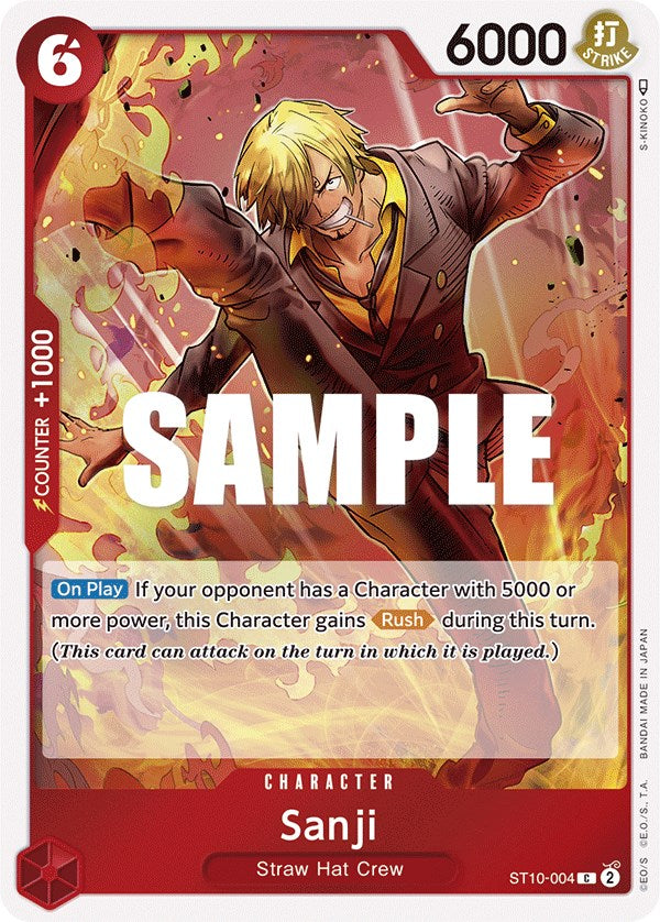 Sanji [Ultimate Deck - The Three Captains] | The Gaming-Verse