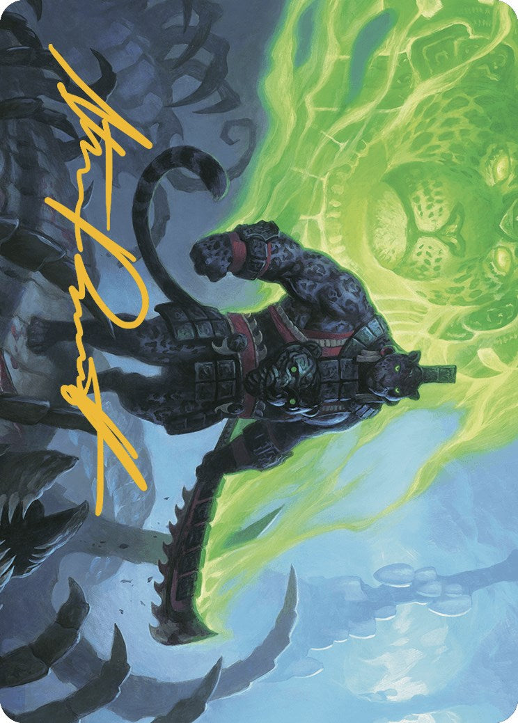 Malamet Veteran Art Card (Gold-Stamped Signature) [The Lost Caverns of Ixalan Art Series] | The Gaming-Verse