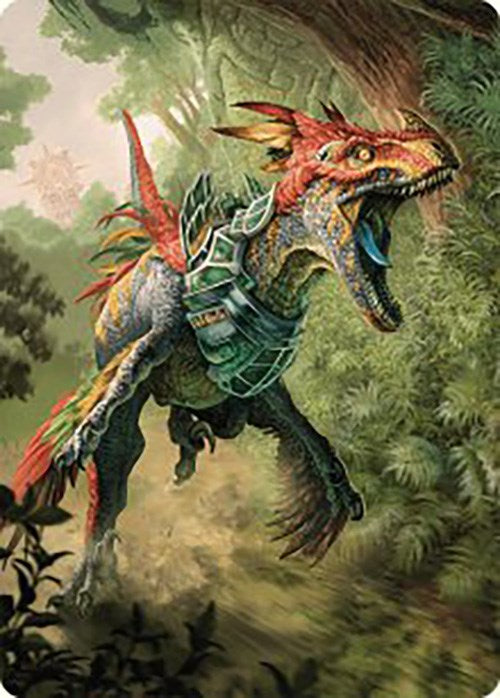 Dinosaur Token Art Card [The Lost Caverns of Ixalan Art Series] | The Gaming-Verse