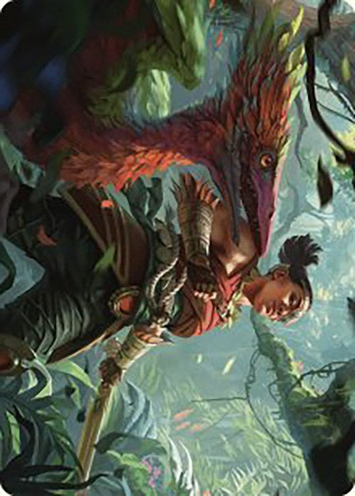 Wayta, Trainer Prodigy Art Card [The Lost Caverns of Ixalan Art Series] | The Gaming-Verse