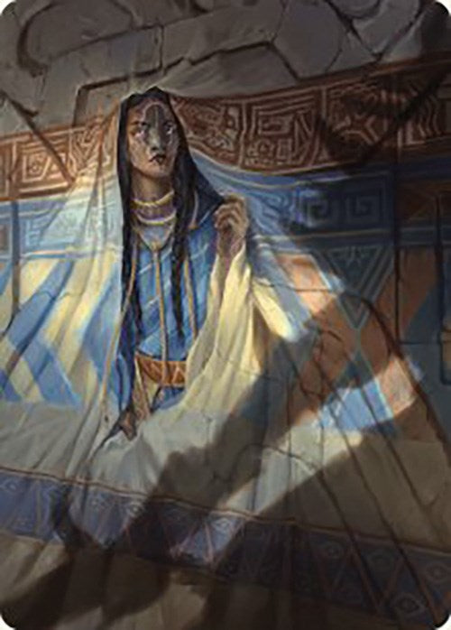 Whispersilk Cloak Art Card [The Lost Caverns of Ixalan Art Series] | The Gaming-Verse