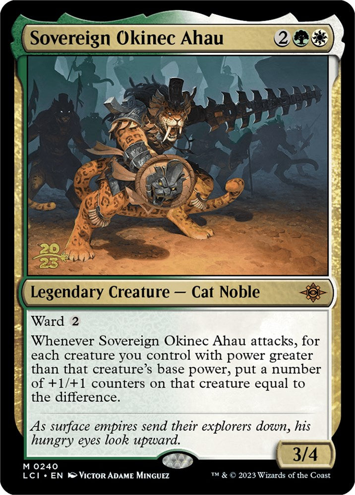 Sovereign Okinec Ahau [The Lost Caverns of Ixalan Prerelease Cards] | The Gaming-Verse