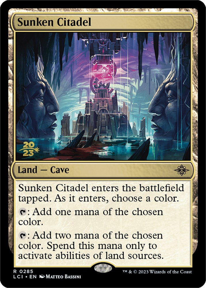 Sunken Citadel [The Lost Caverns of Ixalan Prerelease Cards] | The Gaming-Verse