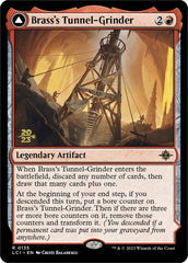 Brass's Tunnel-Grinder // Tecutlan, the Searing Rift [The Lost Caverns of Ixalan Prerelease Cards] | The Gaming-Verse