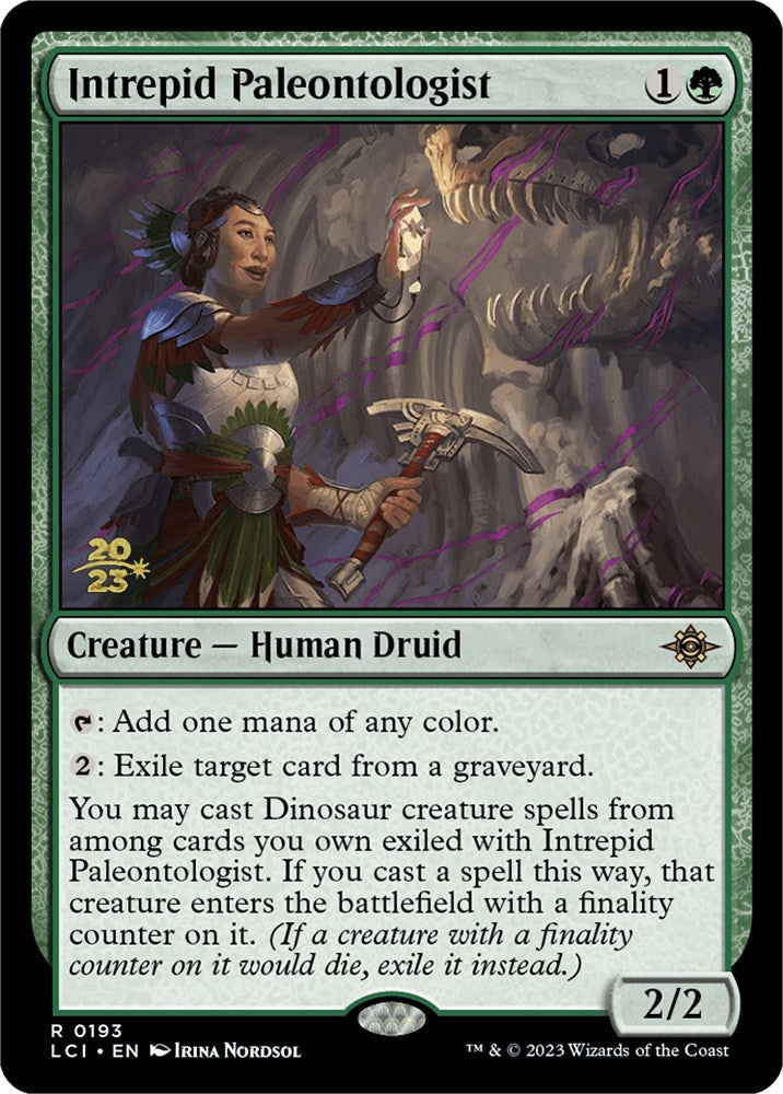 Intrepid Paleontologist [The Lost Caverns of Ixalan Prerelease Cards] | The Gaming-Verse