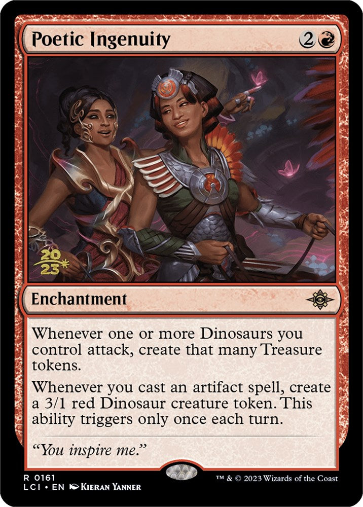 Poetic Ingenuity [The Lost Caverns of Ixalan Prerelease Cards] | The Gaming-Verse