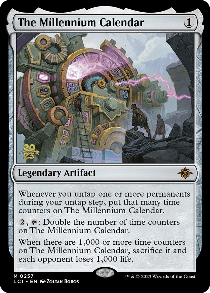 The Millennium Calendar [The Lost Caverns of Ixalan Prerelease Cards] | The Gaming-Verse