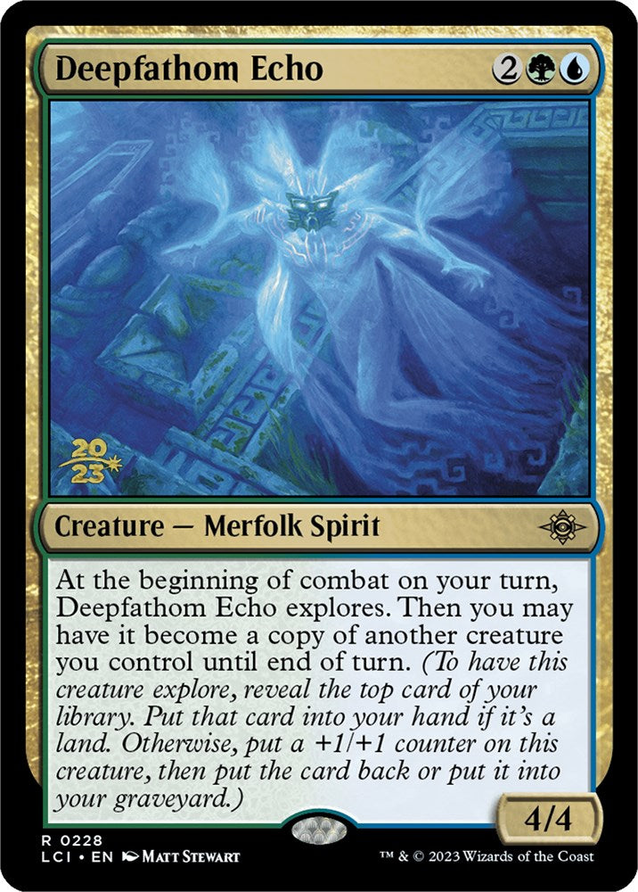 Deepfathom Echo [The Lost Caverns of Ixalan Prerelease Cards] | The Gaming-Verse