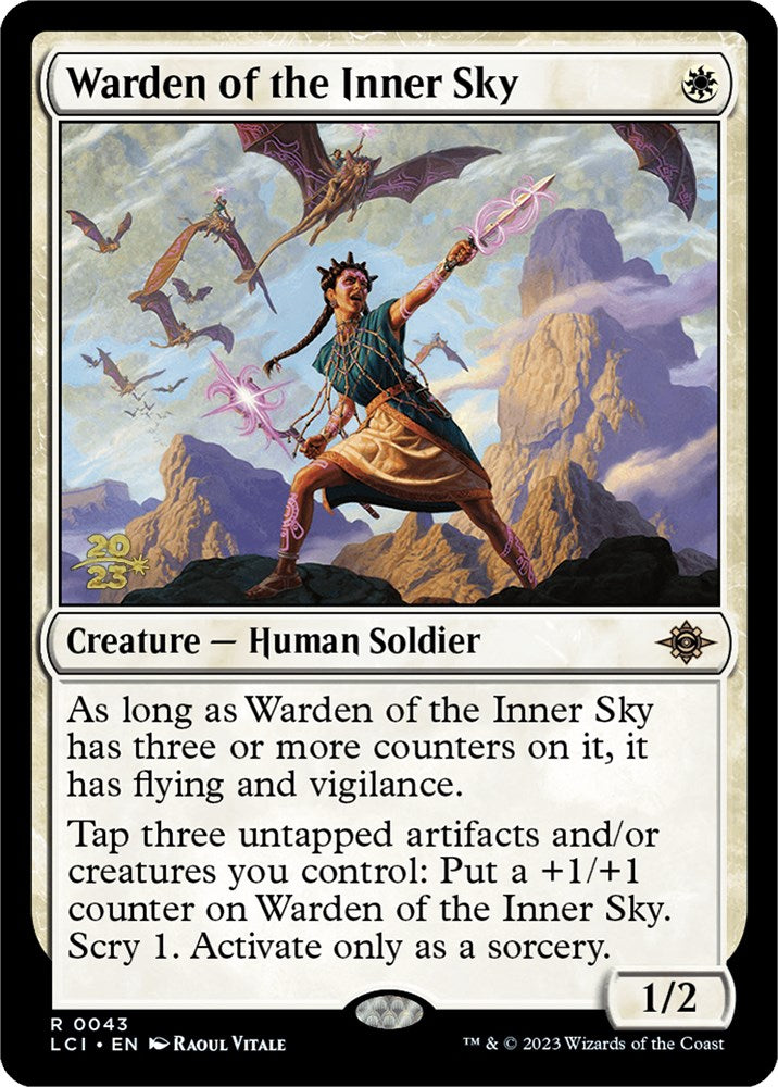 Warden of the Inner Sky [The Lost Caverns of Ixalan Prerelease Cards] | The Gaming-Verse