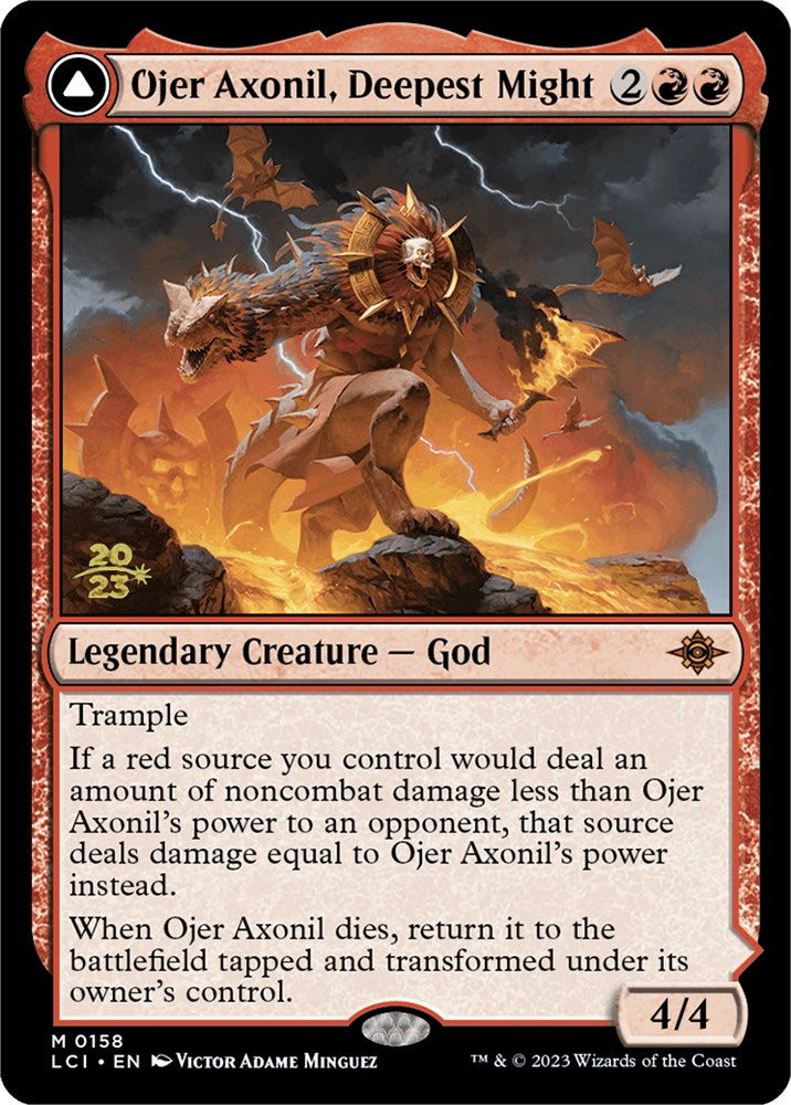 Ojer Axonil, Deepest Might [The Lost Caverns of Ixalan Prerelease Cards] | The Gaming-Verse