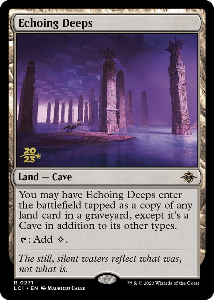 Echoing Deeps [The Lost Caverns of Ixalan Prerelease Cards] | The Gaming-Verse