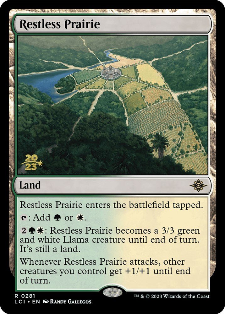 Restless Prairie [The Lost Caverns of Ixalan Prerelease Cards] | The Gaming-Verse