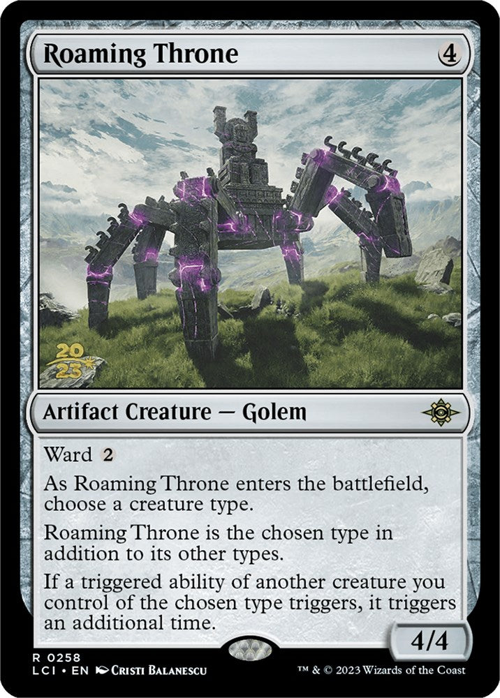 Roaming Throne [The Lost Caverns of Ixalan Prerelease Cards] | The Gaming-Verse