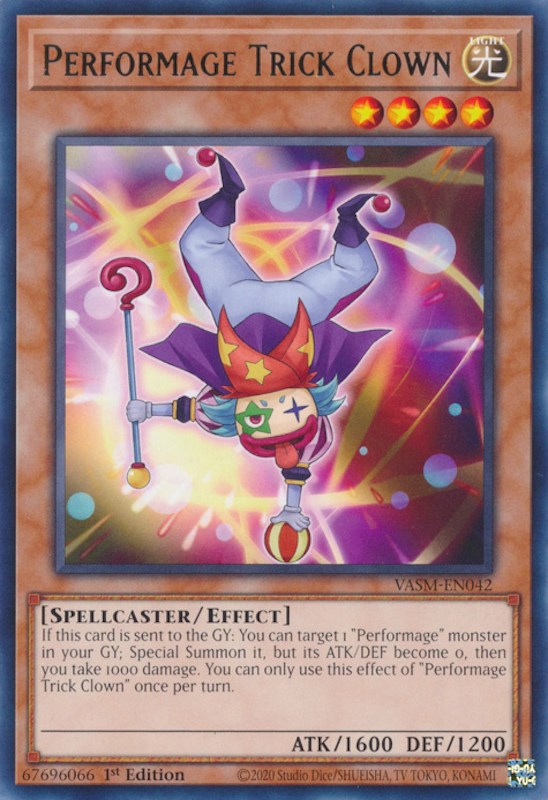 Performage Trick Clown [VASM-EN042] Rare | The Gaming-Verse