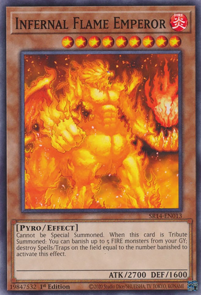 Infernal Flame Emperor [SR14-EN013] Common | The Gaming-Verse