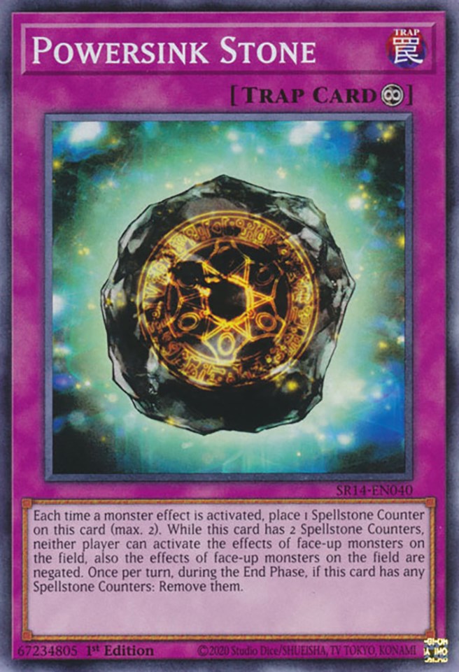 Powersink Stone [SR14-EN040] Common | The Gaming-Verse