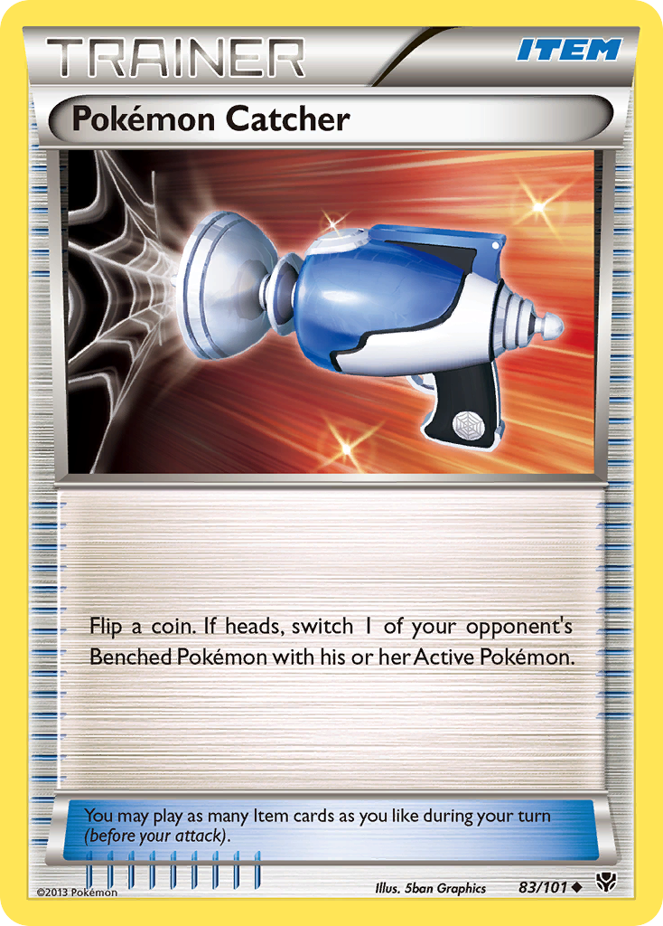 Pokemon Catcher (83/101) [Black & White: Plasma Blast] | The Gaming-Verse