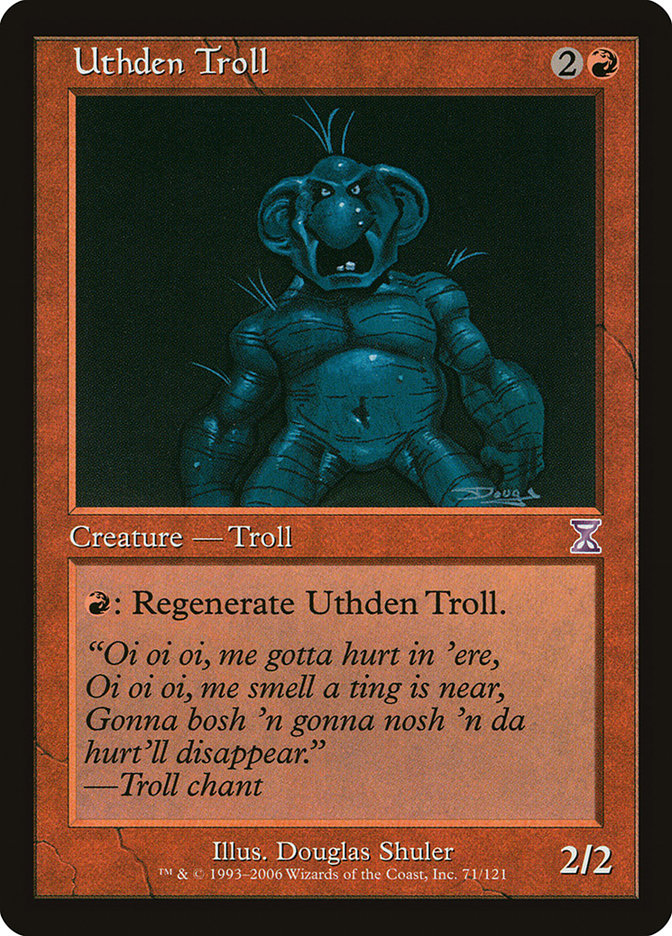 Uthden Troll [Time Spiral Timeshifted] | The Gaming-Verse