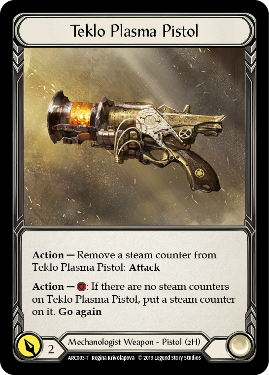 Azalea // Teklo Plasma Pistol [ARC039-T // ARC003-T] 1st Edition Normal | The Gaming-Verse