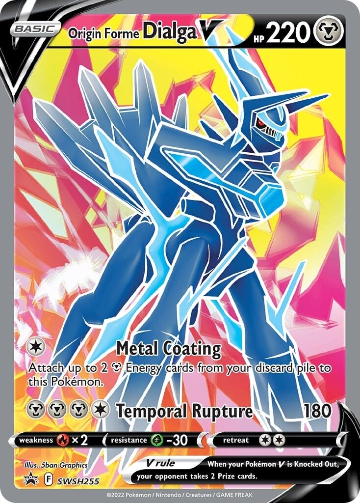 Origin Forme Dialga V (SWSH255) [Sword & Shield: Black Star Promos] | The Gaming-Verse