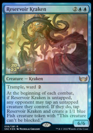 Reservoir Kraken [Streets of New Capenna Prerelease Promos] | The Gaming-Verse