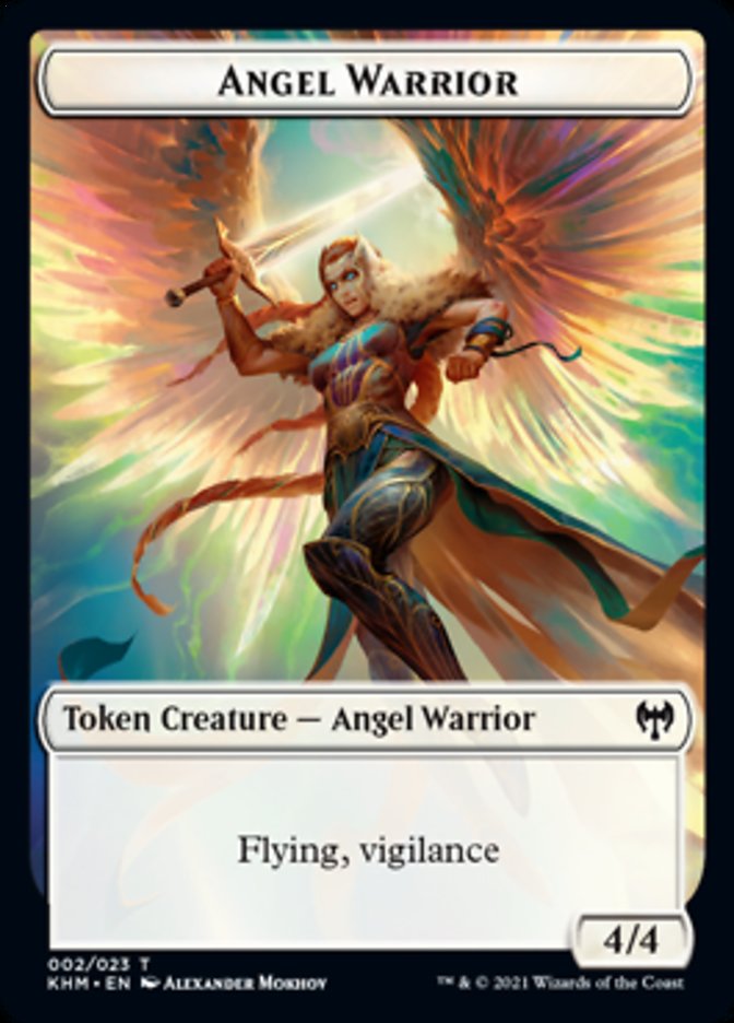 Angel Warrior Token [Kaldheim] | The Gaming-Verse