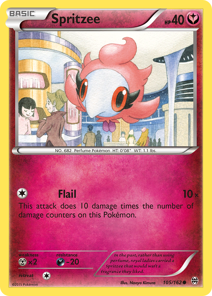 Spritzee (105/162) [XY: BREAKthrough] | The Gaming-Verse