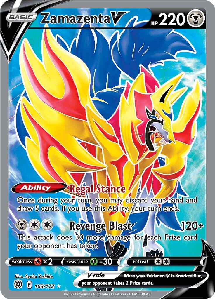 Zamazenta V (163/172) [Sword & Shield: Brilliant Stars] | The Gaming-Verse