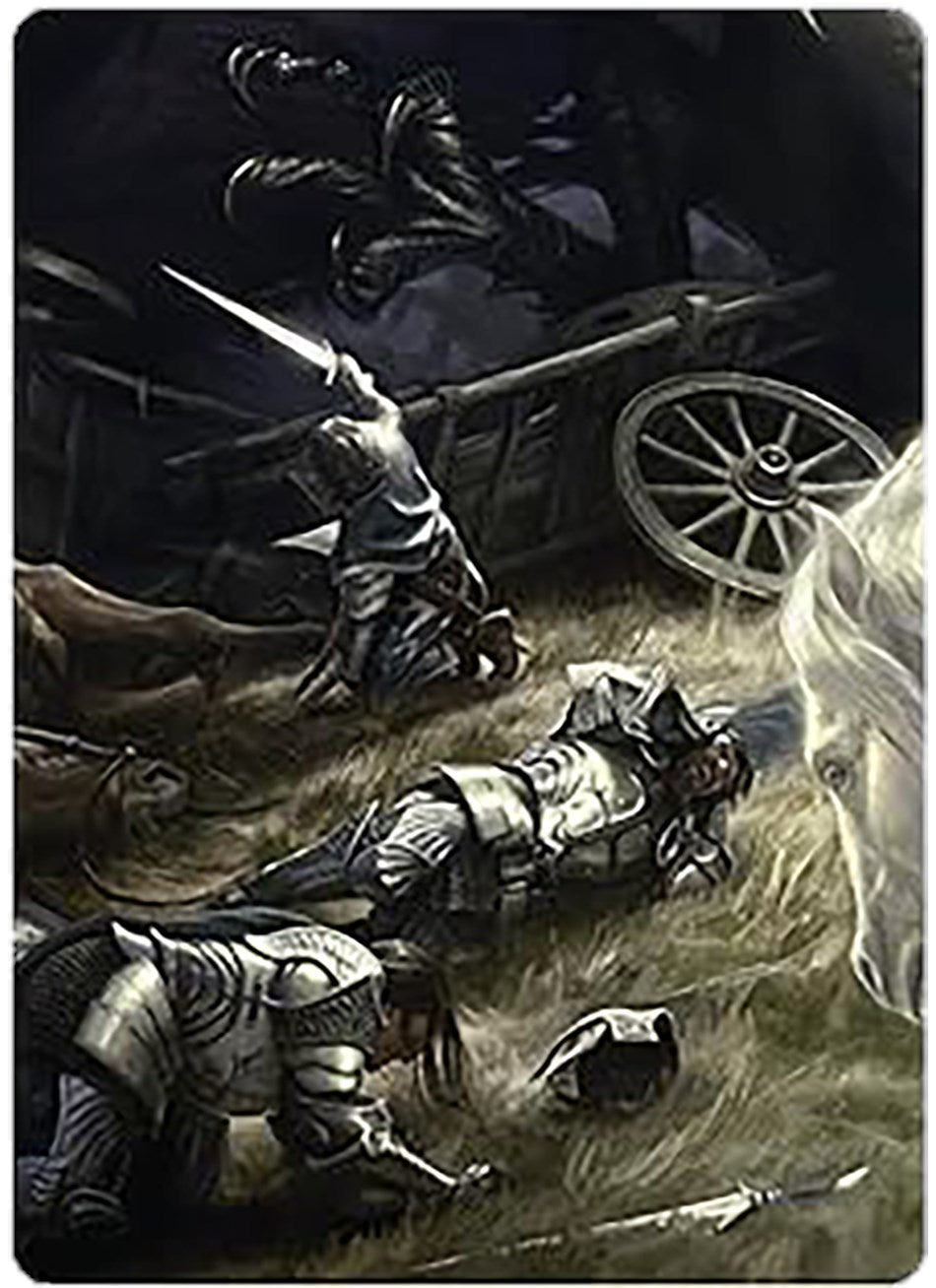 Courageous Resolve Art Card [The Lord of the Rings: Tales of Middle-earth Art Series] | The Gaming-Verse