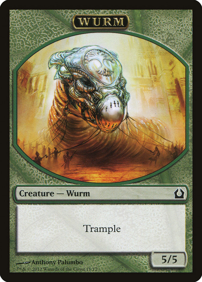 Wurm [Return to Ravnica Tokens] | The Gaming-Verse