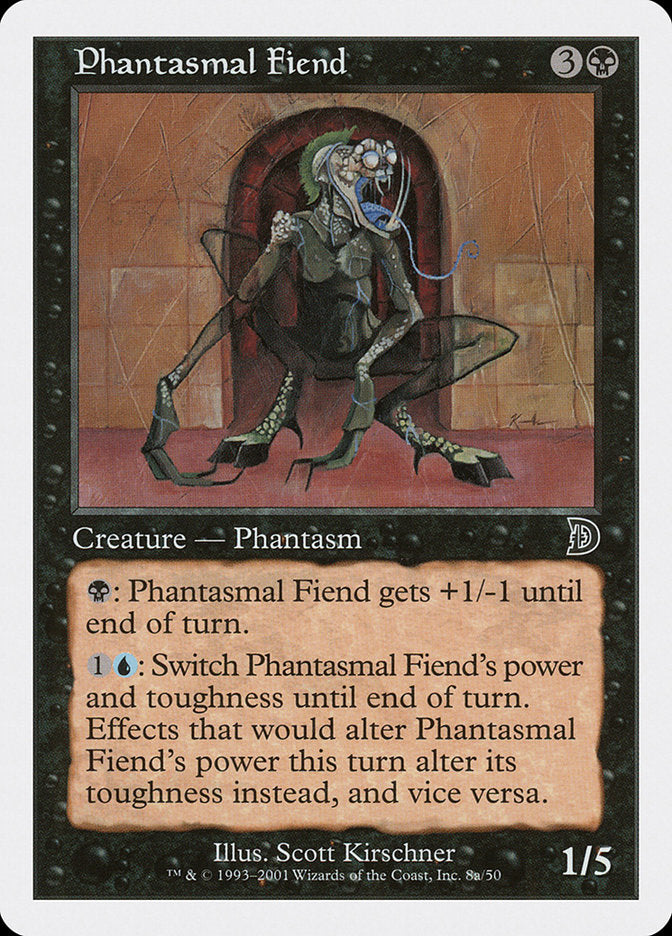 Phantasmal Fiend (Standing) [Deckmasters] | The Gaming-Verse