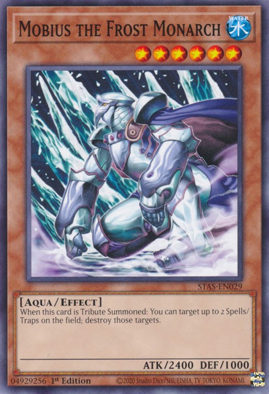 Mobius the Frost Monarch [STAS-EN029] Common | The Gaming-Verse