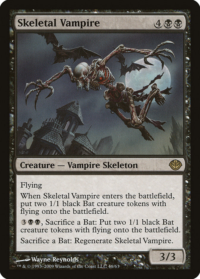 Skeletal Vampire [Duel Decks: Garruk vs. Liliana] | The Gaming-Verse