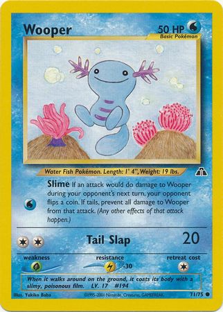 Wooper (71/75) [Neo Discovery Unlimited] | The Gaming-Verse