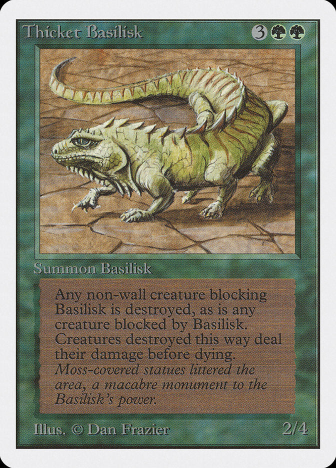 Thicket Basilisk [Unlimited Edition] | The Gaming-Verse