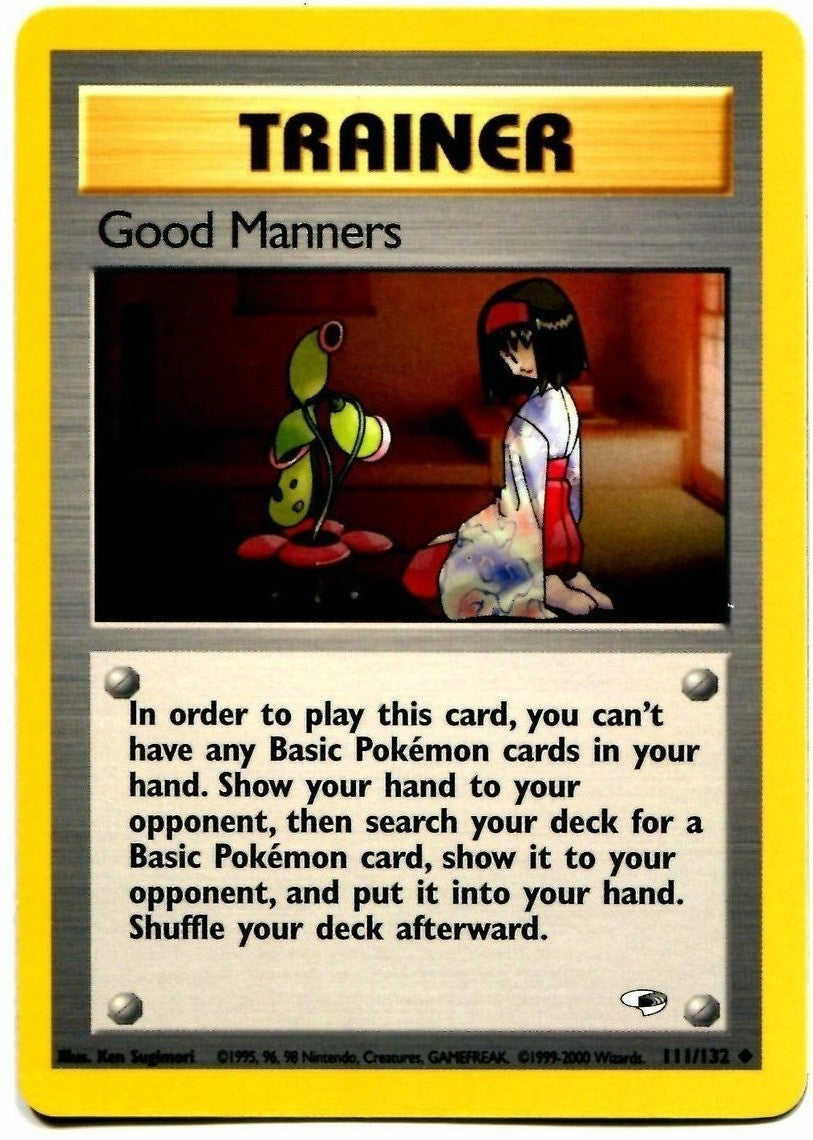 Good Manners (111/132) [Gym Heroes Unlimited] | The Gaming-Verse