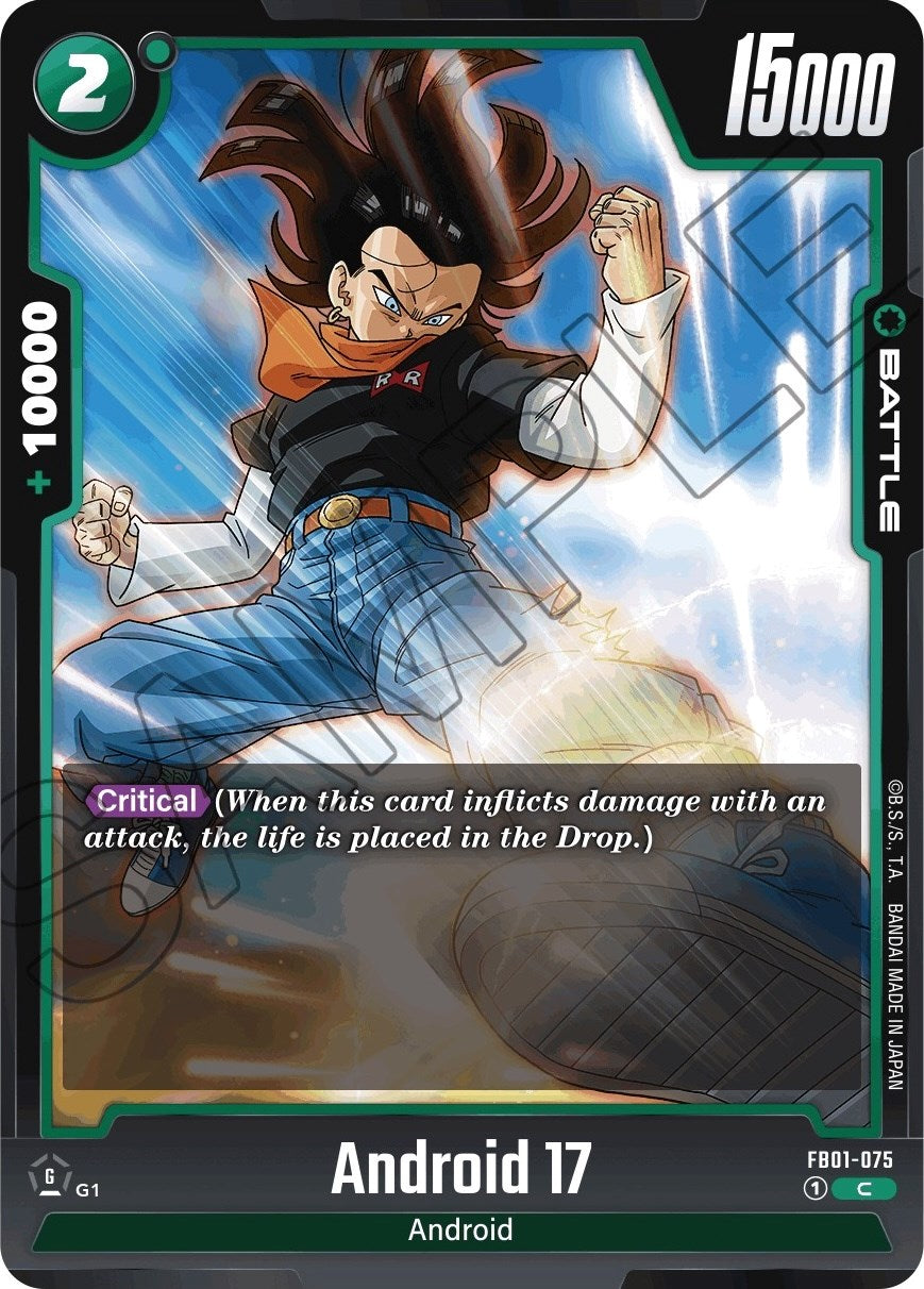 Android 17 (FB01-075) [Awakened Pulse] | The Gaming-Verse