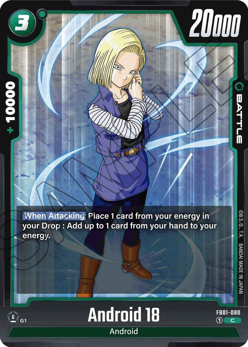 Android 18 (FB01-080) [Awakened Pulse] | The Gaming-Verse
