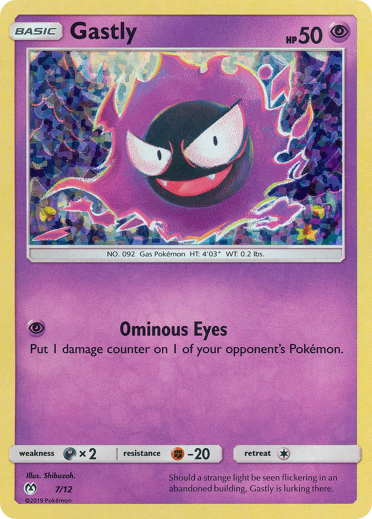 Gastly (7/12) [McDonald's Promos: 2019 Collection] | The Gaming-Verse