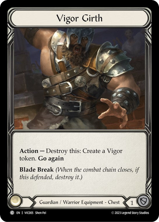 Vigor Girth [VIC005] (Heavy Hitters Victor Blitz Deck) | The Gaming-Verse