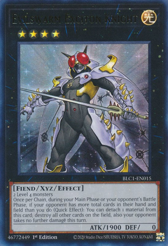 Evilswarm Exciton Knight [BLC1-EN015] Ultra Rare | The Gaming-Verse