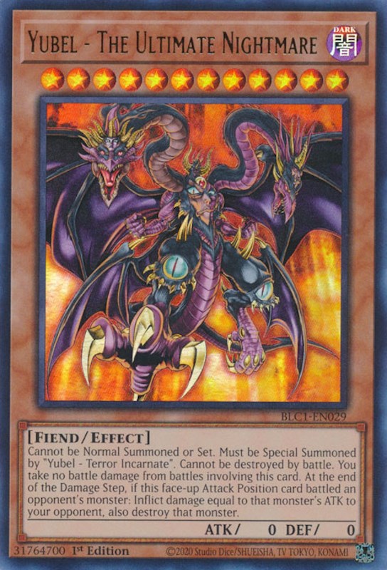 Yubel - The Ultimate Nightmare [BLC1-EN029] Ultra Rare | The Gaming-Verse