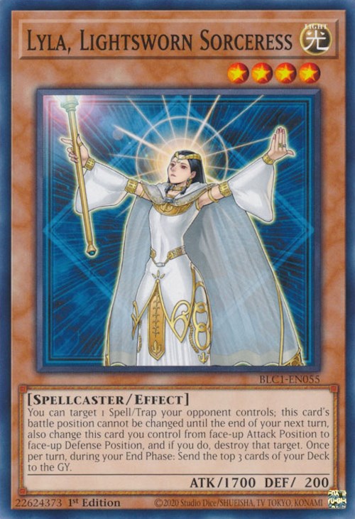 Lyla, Lightsworn Sorceress [BLC1-EN055] Common | The Gaming-Verse