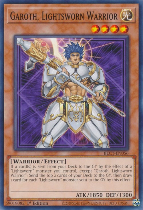 Garoth, Lightsworn Warrior [BLC1-EN056] Common | The Gaming-Verse