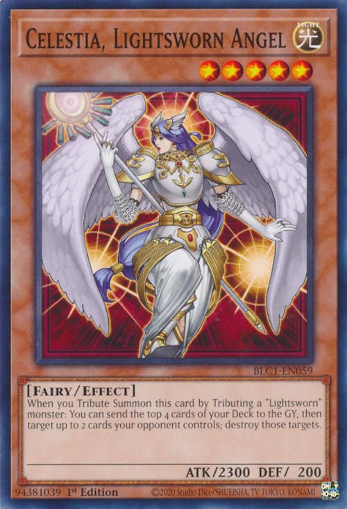 Celestia, Lightsworn Angel [BLC1-EN059] Common | The Gaming-Verse