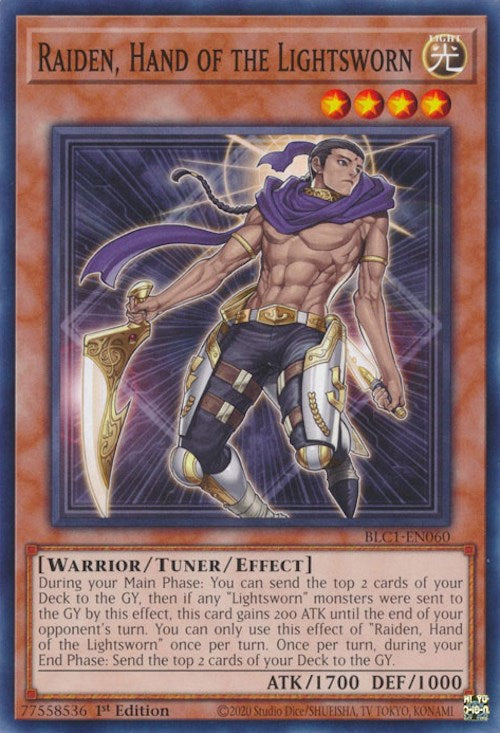 Raiden, Hand of the Lightsworn [BLC1-EN060] Common | The Gaming-Verse